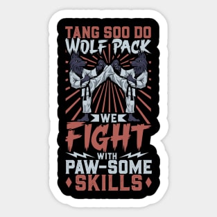 Wolf - Tang Soo Do Sticker